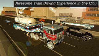 Oil Cargo Train 3D: Truck Tran - Screenshot 3