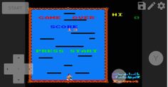 Platform Climber (Amstrad CPC  - Screenshot 2