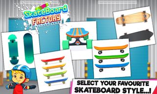 Skateboard craft Factory - Screenshot 3