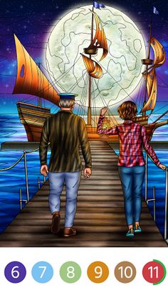 Mia's Journey - Coloring Book - Screenshot 1