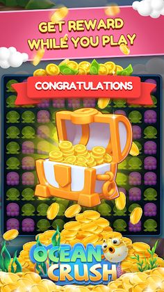 Ocean Crush-Matching Games - Screenshot 3