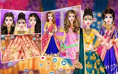 Indian Wedding Makeup Dress up - Screenshot 4