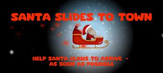 Santa Slides to Town - Screenshot 1