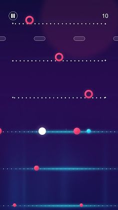 White Ball Jump Ball Rolling - Screenshot 4