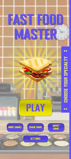 Fast Food Master Kitchen - Screenshot 1