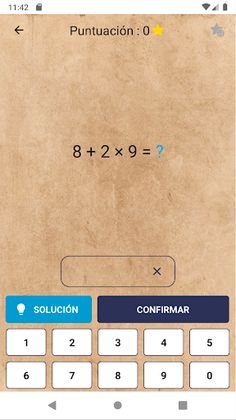 Matemáticas Quiz - Screenshot 2