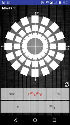 Unit Circle Rummy - Screenshot 2