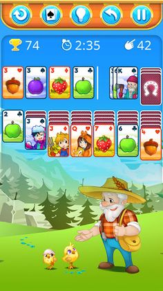 Happy Farm Solitaire - Screenshot 1
