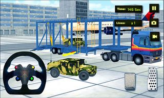 Army Cargo Plane Transporter - Screenshot 2