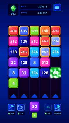 2048: X2 Master – Merge Puzzle - Screenshot 3