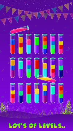 Water Sort Color Pouring Game - Screenshot 3