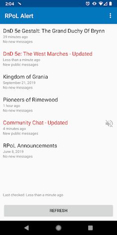 RPoL Alert - Screenshot 1