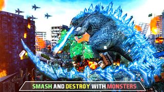 Monster City Destruction Games - Screenshot 1