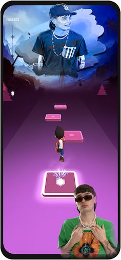 Peso Pluma Dancing Music Tiles - Screenshot 3