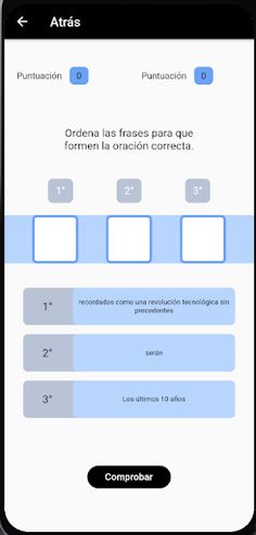 El orden de la oración - Screenshot 2