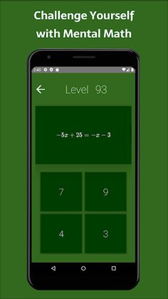 Euler 4: Mental Algebra Game - Screenshot 2