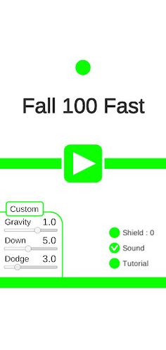 Fall 100 Fast - Screenshot 1