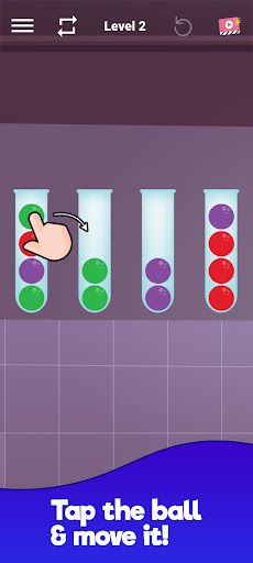 Ball Sort Puzzle Game - Bubble - Screenshot 2