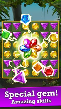 Jungle Gem Blast: Wild Jewels - Screenshot 1
