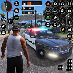 Police Chase Thief Car Games - Screenshot 1