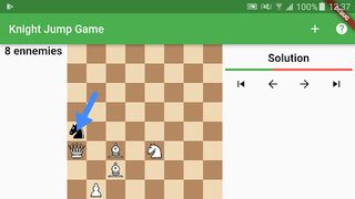 Knight Jump Game - Screenshot 3