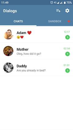 Fake Chat Messenger — TeleFake - Screenshot 1