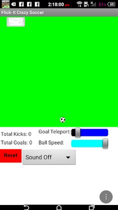 Flick Space Soccer - Screenshot 4