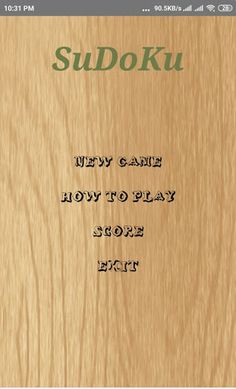 SuDoKu - Screenshot 1