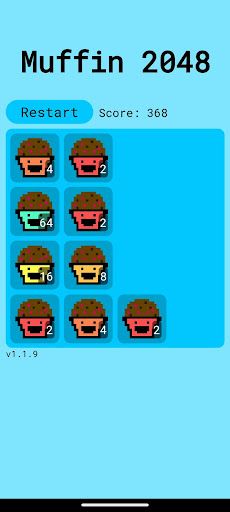 Muffin 2048 - Screenshot 1