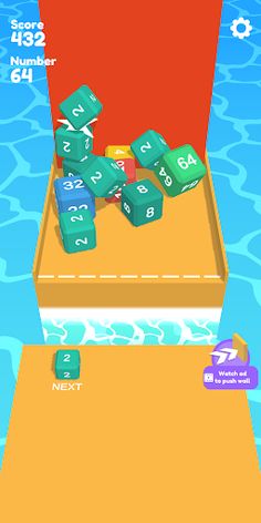 Kick the Block 3D-Match&Merge - Screenshot 3