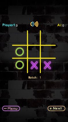 Tic Tac Toe Neon - Screenshot 2