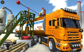 Oil Tanker Driving Truck Games - Screenshot 1