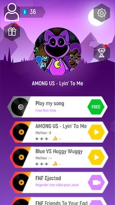 Smiling Critters Tiles Hop - Screenshot 1