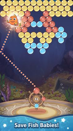 Bubble Shooter - Fish World - Screenshot 1