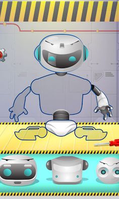 Robot Factory Toy Maker Game - Screenshot 4