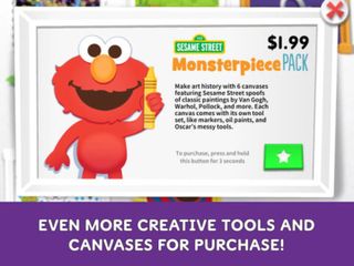 Sesame Street Art Maker - Screenshot 1
