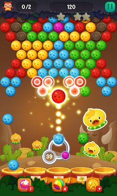 Frog pop bubble island - Screenshot 2