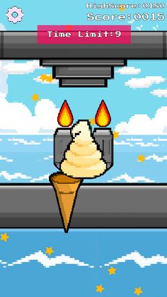 Kawaii Ice Cream!! tap action - Screenshot 2