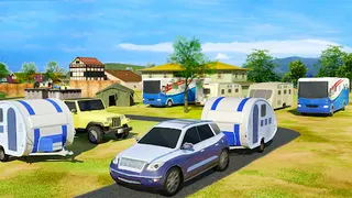 Camper Van Truck Driving Games - Screenshot 2