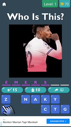 Hardest Footballer Quiz - Screenshot 3