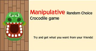 Cheating crocodile game - Screenshot 1