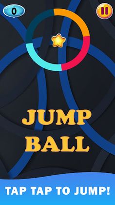 Jumping Ball - Bounce jump - Screenshot 1