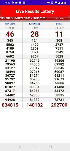 Live VN_Lottery - Screenshot 4