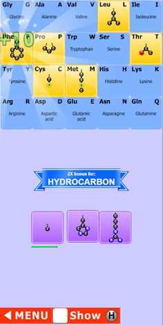 Amino Acids Match Game - Screenshot 4
