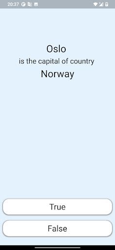 Country quiz - Screenshot 2