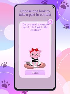 Fluffy Cat Dress Up Games - Screenshot 4