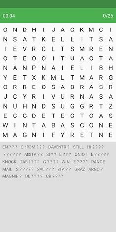 Word Search - Screenshot 1