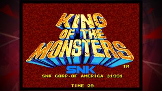 KING OF THE MONSTERS - Screenshot 1