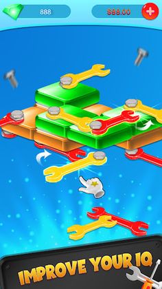 Wrench Nuts and Bolts Puzzle - Screenshot 1