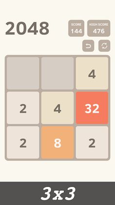 2048 Number Puzzle Game - Screenshot 1